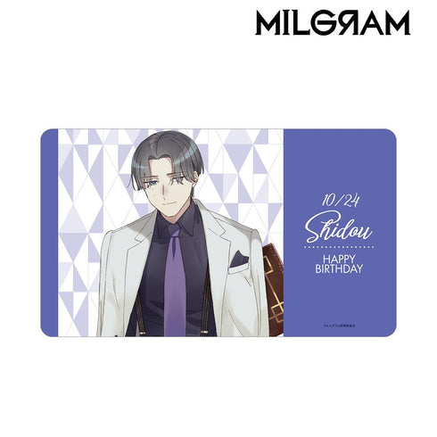 『MILGRAM -ミルグラム-』描き下ろし シドウ バースデーver. マルチデスクマット【202510再販】